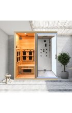 Инфракрасная сауна Banff с душевой кабиной GSI-504 Инфракрасная сауна Banff с душевой кабиной GSI-504
