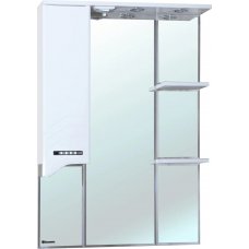Зеркало-шкаф Bellezza Дрея 75L белое с подсветкой
