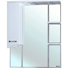 Зеркало-шкаф Bellezza Дрея 85L белое с подсветкой