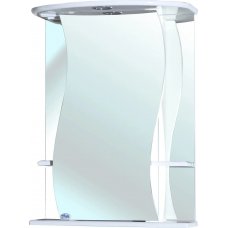 Зеркало Bellezza Лиана 55R белое с подсветкой