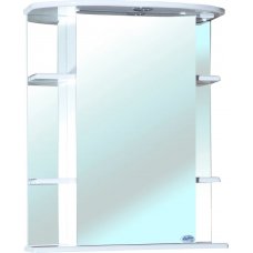 Зеркало-шкаф Bellezza Магнолия 55R белое с подсветкой