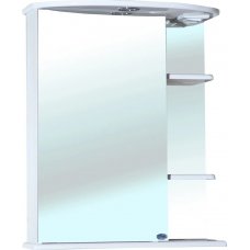 Зеркало-шкаф Bellezza Магнолия 60L белое с подсветкой