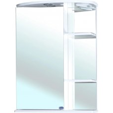 Зеркало-шкаф Bellezza Нарцисс 55L белое с подсветкой