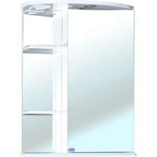Зеркало-шкаф Bellezza Нарцисс 55R белое с подсветкой