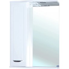 Зеркало-шкаф Bellezza Классик 55L белое с подсветкой