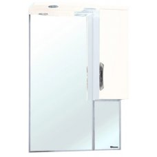 Зеркало-шкаф Bellezza Лагуна 65R белое с подсветкой