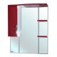 Зеркало-шкаф Bellezza Лагуна 85L красное с подсветкой