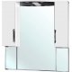 Зеркало-шкаф Bellezza Лагуна 105 белое с подсветкой