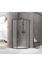 Душевой уголок Black&White S875-900 Душевой уголок Black&White S875-900