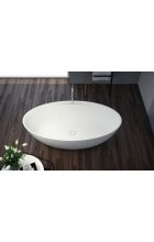 Ванна CEZARES TITAN-OVAL-170-85-57 из литьевого мрамора