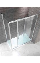 Душевой уголок CEZARES LUX-SOFT-W-AH-1-140/80-C-Cr-IV