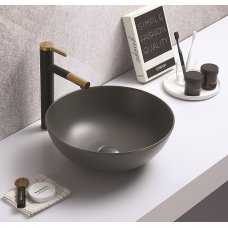 Раковина для ванной CeramaLux 104MDH-2 Серый