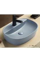 Раковина для ванной CeramaLux 78239XMHL-4 голубой