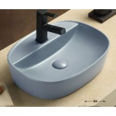 Раковина для ванной CeramaLux 78239XMHL-4 голубой