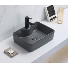 Раковина для ванной CeramaLux 7291MDH-2 Серый