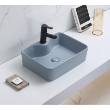 Раковина для ванной CeramaLux 7291MHL-4 голубой