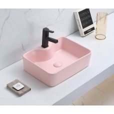 Раковина для ванной CeramaLux 7291MP-3 розовый 