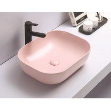 Раковина для ванной CeramaLux 78104MP-3 розовый 