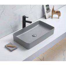 Раковина для ванной CeramaLux 78189MH-5 Светло-серый