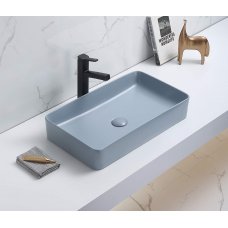 Раковина для ванной CeramaLux 78189MHL-4 голубой