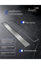 Душевой трап Ceruttispa LW-ZA607 Душевой трап Ceruttispa LW-ZA607