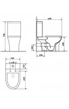 Унитаз Cerutti SPA BERNINA Tornado напольный