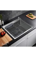 Мойка кухонная Cerutti SPA GLORIA60 nano embos Мойка кухонная Cerutti SPA GLORIA60 nano embos