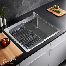 Мойка кухонная Cerutti SPA GLORIA60 nano embos