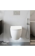 Унитаз CeruttiSPA AMICI Aria Tornado подвесной белый Унитаз CeruttiSPA AMICI Aria Tornado подвесной белый