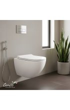 Унитаз CeruttiSPA AMICI Aria Tornado подвесной белый Унитаз CeruttiSPA AMICI Aria Tornado подвесной белый