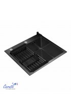 Мойка кухонная Cerutti SPA GLORIA60B nano black Мойка кухонная Cerutti SPA GLORIA60B nano black