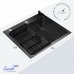 Мойка кухонная Cerutti SPA GLORIA50B nano black Мойка кухонная Cerutti SPA GLORIA50B nano black