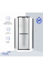 Душевая кабина Ceruttispa CHIKA901BF без крыши