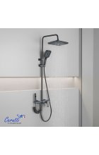 Душевая стойка Cerutti ARRIGO цвет графит