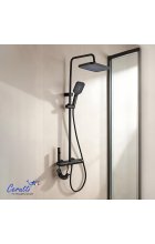 Душевая стойка Cerutti DECIO цвет графит