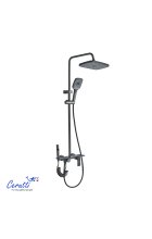 Душевая стойка Cerutti IVO цвет графит