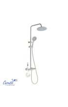 Душевая стойка Cerutti IGINO W цвет молочный (белый)