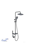 Душевая стойка Cerutti FLAVIO цвет графит