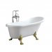 Акриловая ванна Cerutti CLASSIC 170 золото