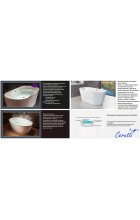 Акриловая ванна Cerutti CEZARES CT9330 170х75