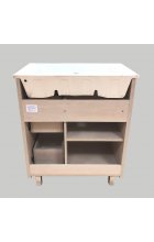 Тумба с раковиной Comforty Марио 75 сосна лоредо напольная