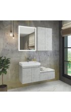 Шкаф Comforty Осло 60 бетон светлый подвесной