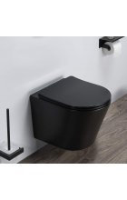 Унитаз Comforty 105MB черный матовый безободковый подвесной