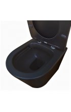 Унитаз Comforty 105MB черный матовый безободковый подвесной