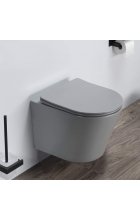 Унитаз Comforty 105MH серый матовый безободковый подвесной