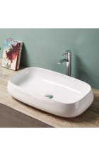 Раковина Comforty 78101 белая накладная