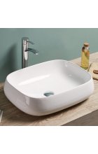 Раковина Comforty 78102 белая накладная Раковина Comforty 78102 белая накладная