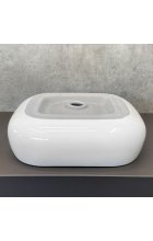 Раковина Comforty 78102 белая накладная