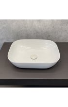 Раковина Comforty 78105 белая накладная