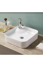 Раковина Comforty 78112 белая накладная Раковина Comforty 78112 белая накладная